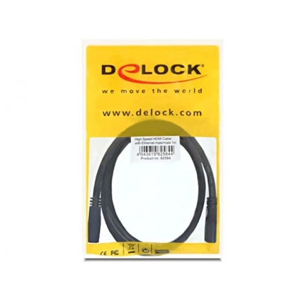 Lanberg HDMI v1.4 kábel (apa - apa) 1.8m - Fekete