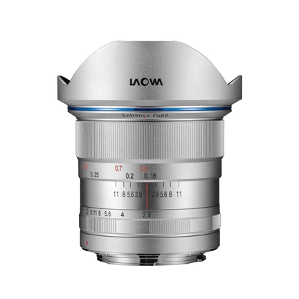 Laowa 12mm f/2.8 Zero D Silver Nikon F objektív