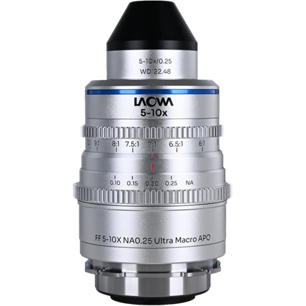 Laowa Aksen 17,5 mm T1.7 5–10X Ultra Macro APO Cine – ARRI PL