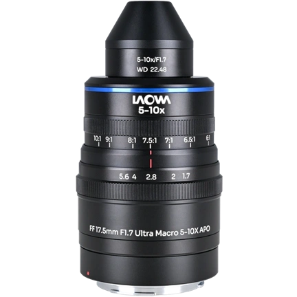 Laowa Aksen 17,5 mm f/1.7 5–10X Ultra Macro APO – Canon EF