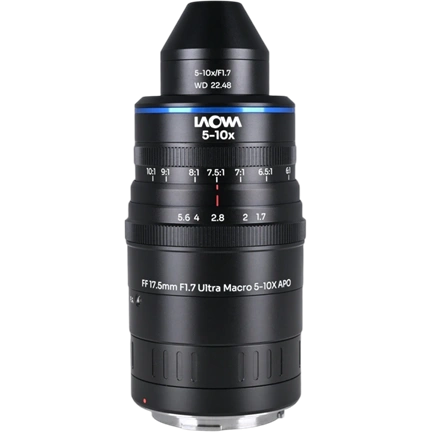 Laowa Aksen 17,5 mm f/1.7 5–10X Ultra Macro APO – Canon RF