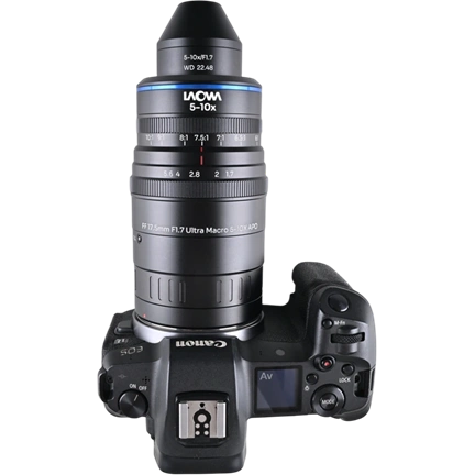 Laowa Aksen 17,5 mm f/1.7 5–10X Ultra Macro APO – Canon RF