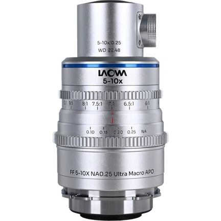 Laowa Aksen 17,5 mm f/1.7 5–10X Ultra Macro APO Cine (Coaxial Illumination Version) – ARRI PL