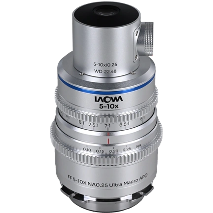 Laowa Aksen 17,5 mm f/1.7 5–10X Ultra Macro APO Cine (Coaxial Illumination Version) – ARRI PL