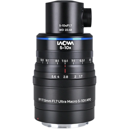 Laowa Aksen 17,5 mm f/1.7 5–10X Ultra Macro APO (Coaxial Illumination Version) – Canon EF