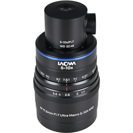 Laowa Aksen 17,5 mm f/1.7 5–10X Ultra Macro APO (Coaxial Illumination Version) – Canon EF