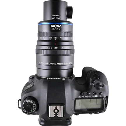 Laowa Aksen 17,5 mm f/1.7 5–10X Ultra Macro APO (Coaxial Illumination Version) – Canon EF
