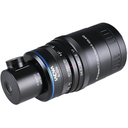 Laowa Aksen 17,5 mm f/1.7 5–10X Ultra Macro APO (Coaxial Illumination Version) – Canon RF