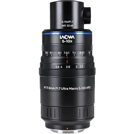 Laowa Aksen 17,5 mm f/1.7 5–10X Ultra Macro APO (Coaxial Illumination Version) – Fuji X