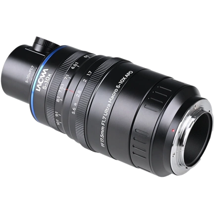 Laowa Aksen 17,5 mm f/1.7 5–10X Ultra Macro APO (Coaxial Illumination Version) – Fuji X