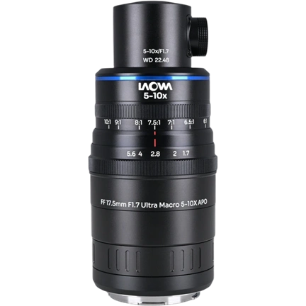 Laowa Aksen 17,5 mm f/1.7 5–10X Ultra Macro APO (Coaxial Illumination Version) – L-Mount