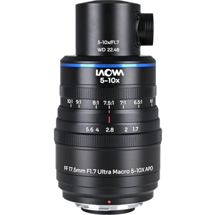 Laowa Aksen 17,5 mm f/1.7 5–10X Ultra Macro APO (Coaxial Illumination Version) – Nikon F