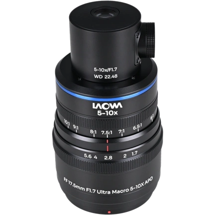 Laowa Aksen 17,5 mm f/1.7 5–10X Ultra Macro APO (Coaxial Illumination Version) – Nikon F