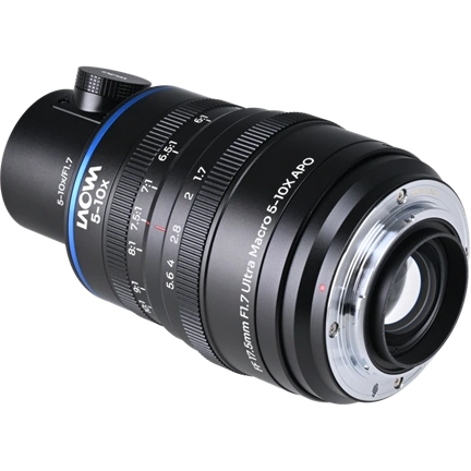 Laowa Aksen 17,5 mm f/1.7 5–10X Ultra Macro APO (Coaxial Illumination Version) – Nikon F
