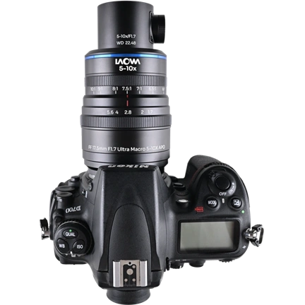 Laowa Aksen 17,5 mm f/1.7 5–10X Ultra Macro APO (Coaxial Illumination Version) – Nikon F