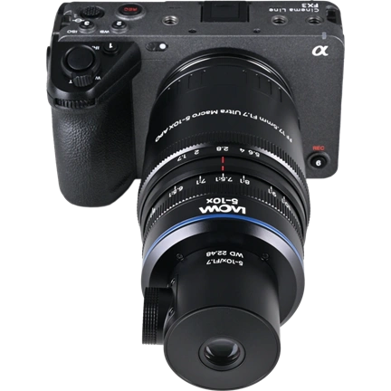 Laowa Aksen 17,5 mm f/1.7 5–10X Ultra Macro APO (Coaxial Illumination Version) – Sony FE