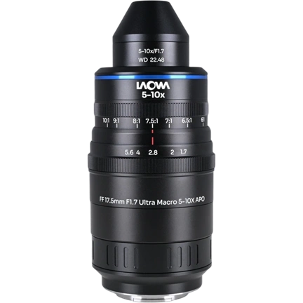 Laowa Aksen 17,5 mm f/1.7 5–10X Ultra Macro APO – Fujifilm X