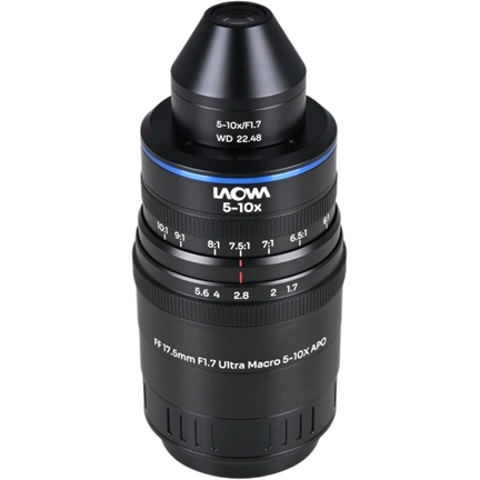 Laowa Aksen 17,5 mm f/1.7 5–10X Ultra Macro APO – Fujifilm X