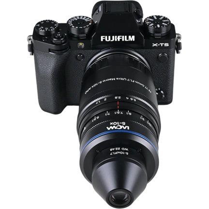 Laowa Aksen 17,5 mm f/1.7 5–10X Ultra Macro APO – Fujifilm X