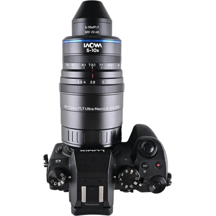 Laowa Aksen 17,5 mm f/1.7 5–10X Ultra Macro APO – Micro Four Thirds
