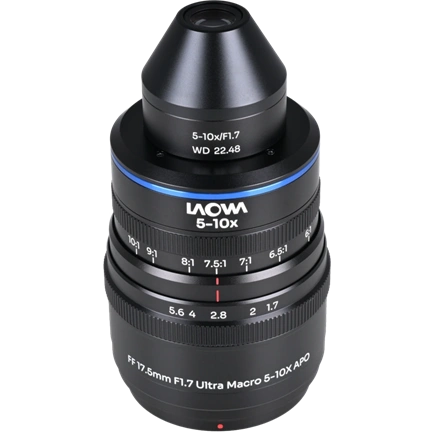 Laowa Aksen 17,5 mm f/1.7 5–10X Ultra Macro APO – Nikon F