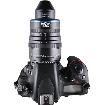 Laowa Aksen 17,5 mm f/1.7 5–10X Ultra Macro APO – Nikon F