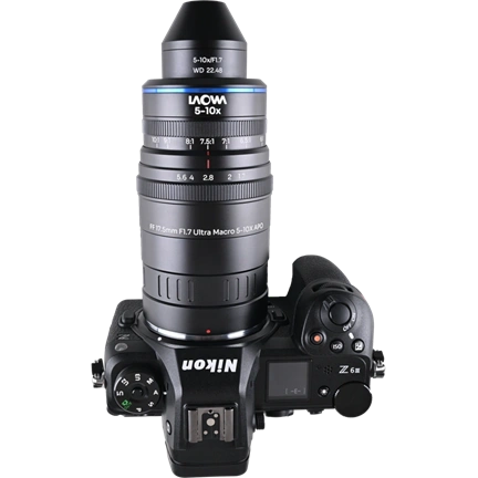 Laowa Aksen 17,5 mm f/1.7 5–10X Ultra Macro APO – Nikon Z