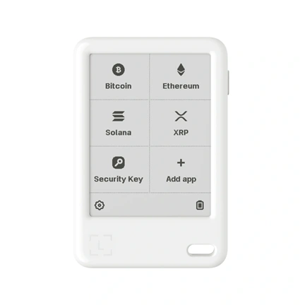 Ledger Nano Gen5 - Crypto Hardware Wallet, Glacier White