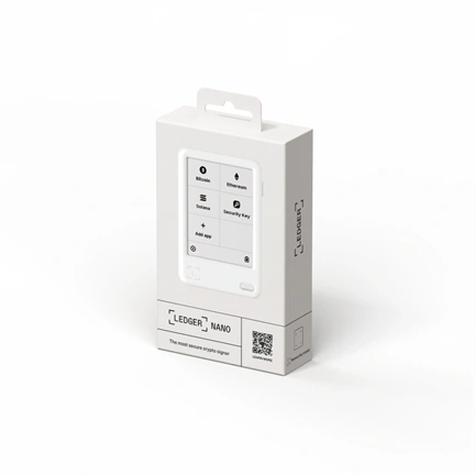 Ledger Nano Gen5 - Crypto Hardware Wallet, Glacier White