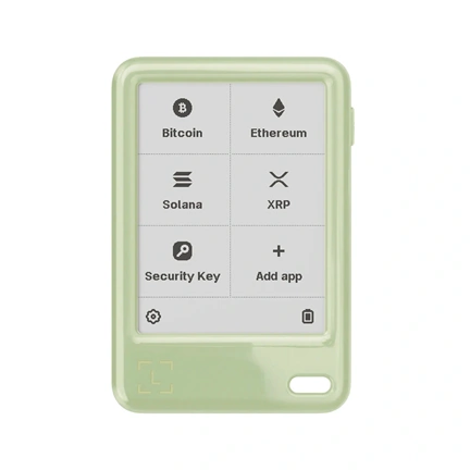 Ledger Nano Gen5 - Crypto Hardware Wallet, Matcha Green