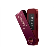 Ledger Nano S Plus - Crypto Hardware Wallet, Crimson Magenta