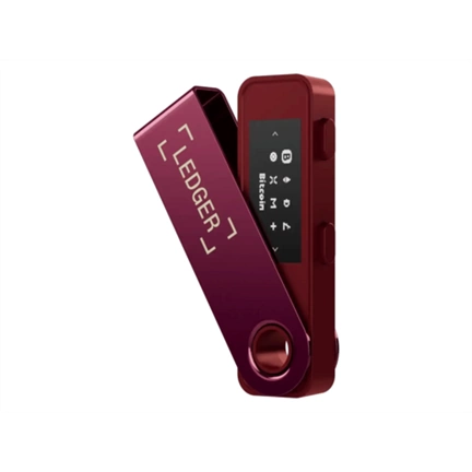 Ledger Nano S Plus - Crypto Hardware Wallet, Crimson Magenta