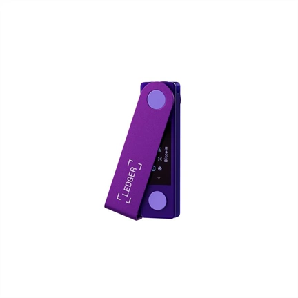 Ledger Nano X - Crypto Hardware Wallet Amethyst Purple
