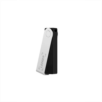 Ledger Nano X - Crypto Hardware Wallet, Onyx Black