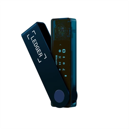 Ledger Nano X - Crypto Hardware Wallet, Sapphire Blue