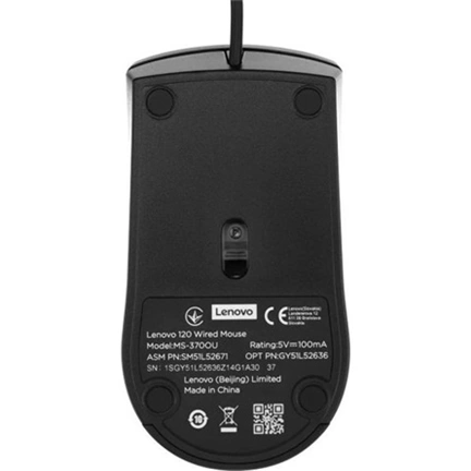 Lenovo 120 vezetékes egér