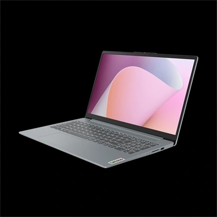 Lenovo IdeaPad Slim 3 15AMN8 notebook 15.6" FHD, AMD Ryzen 5 40, 8GB, 512GB, töltő nélkül, W11 Home, sarkvidéki szürke