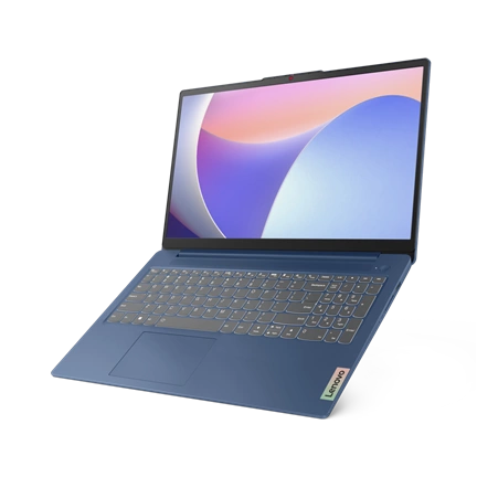 Lenovo IdeaPad Slim 3 15IAH8 notebook 15,6" FHD Intel Core i5-12450H 16GB LPDDR5 1TB SSD FreeDOS, örvénykék