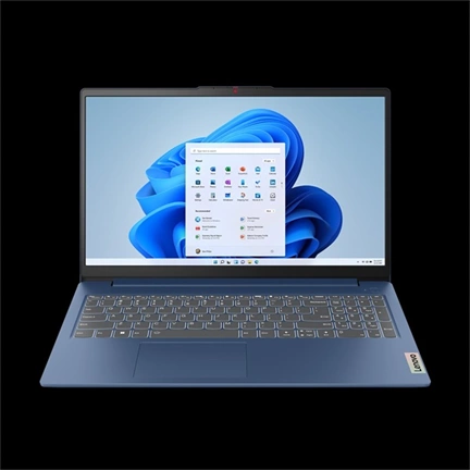 Lenovo IdeaPad Slim 3 15IAH8 notebook 15,6" FHD Intel Core i5-12450H 8GB LPDDR5 512GB SSD Windows 11 Pro, örvénykék