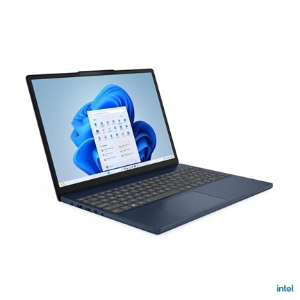 Lenovo IdeaPad Slim 3 15IRH10 notebook 15,3" WUXGA, Intel Core i5-13420H, 16GB, 512GB, töltő nélkül, W11H, kozmikus kék