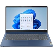 Lenovo IdeaPad Slim 3 15IRH10 notebook 15,3" WUXGA, Intel Core i5-13420H, 8GB, 512GB, OS és töltő nélkül, kozmikus kék