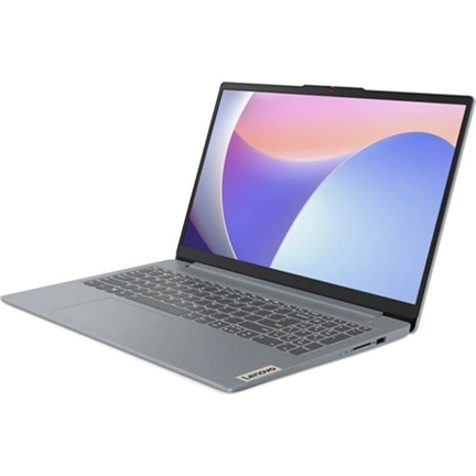 Lenovo IdeaPad Slim 3 15IRU8 notebook 15.6" FHD, Intel Core i3-1315U, 8GB, 256GB SSD, nincs OS, sarkvidéki szürke