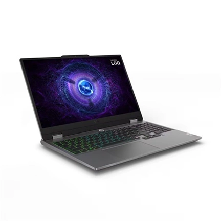 Lenovo LOQ 15AHP10 notebook 15,6" FHD, AMD Ryzen 5 220, 16GB DDR5, 1TB SSD, RTX 5050 8GB, Windows 11 Home, holdszürke