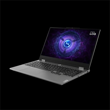 Lenovo LOQ 15IRX10 notebook 15,6" FHD, IC i7-13645HX, 16GB, 512GB, RTX 5060 8GB, 60Wh, 245W, nincs OS, holdszürke