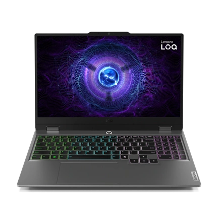 Lenovo LOQ Gaming 15IAX9 notebook 15,6" FHD Intel Core i5-12450HX 24GB DDR5 512GB SSD RTX 4060 8GB FreeDOS holdszürke Lenovo LOQ Gaming 15IAX9 notebook 15,6" FHD Intel Core i5-12450HX 24GB DDR5 512GB SSD RTX 4060 8GB FreeDOS holdszürke