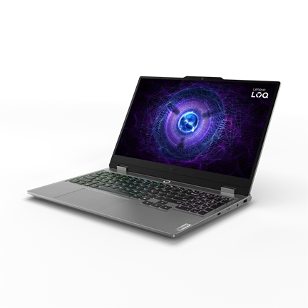 Lenovo LOQ Gaming 15IAX9 notebook 15,6" FHD Intel Core i5-12450HX 24GB DDR5 512GB SSD RTX 4060 8GB FreeDOS holdszürke Lenovo LOQ Gaming 15IAX9 notebook 15,6" FHD Intel Core i5-12450HX 24GB DDR5 512GB SSD RTX 4060 8GB FreeDOS holdszürke