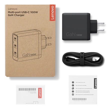 Lenovo Multi-port USB-C 100W GaN Charger