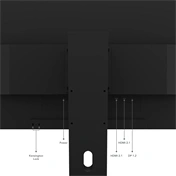 Lenovo ThinkVision E27Q-40 monitor 27" QHD IPS 100Hz, állítható magasságú, elfordítható, pivot állvány