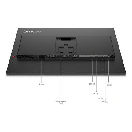 Lenovo ThinkVision P27Q-40 monitor 27" QHD IPS 120Hz, állítható magasságú, elfordítható, pivot állvány