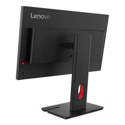 Lenovo ThinkVision T24D-40 monitor 23,8" FHD IPS 120Hz, USB-C, állítható magasságú, elfordítható, pivot állvány